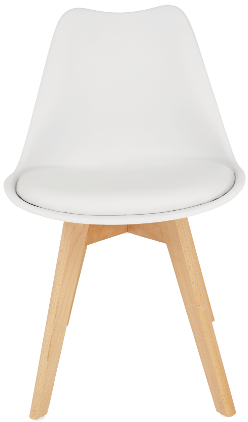Jídelní židle BALI 2 NEW, bílá/buk 