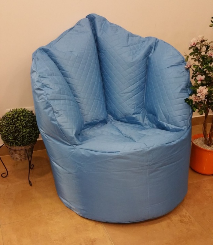 Sedací pytel Big Queen Chair modrý gallery main image