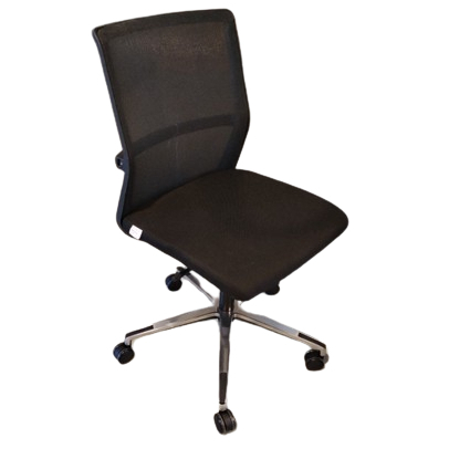 kancelářská židle COCO černá, bez područek, vzorkový kus OSTRAVA