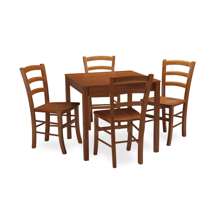 Jídelní set stůl GASTRO / židle VENEZIA třešeň
