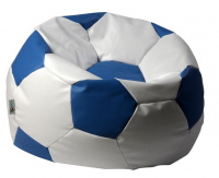 sedací vak EUROBALL velký, SK2-SK10 bílo-tm.modrý