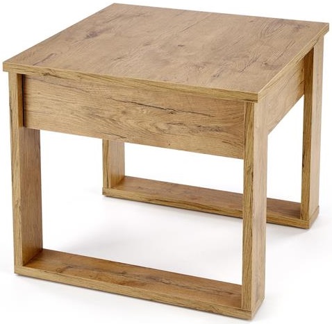 Dřevěný konferenční stolek NEA KWADRAT dub votan