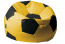 sedací vak EUROBALL MEDIUM, SK5-SK3 žluto-černý